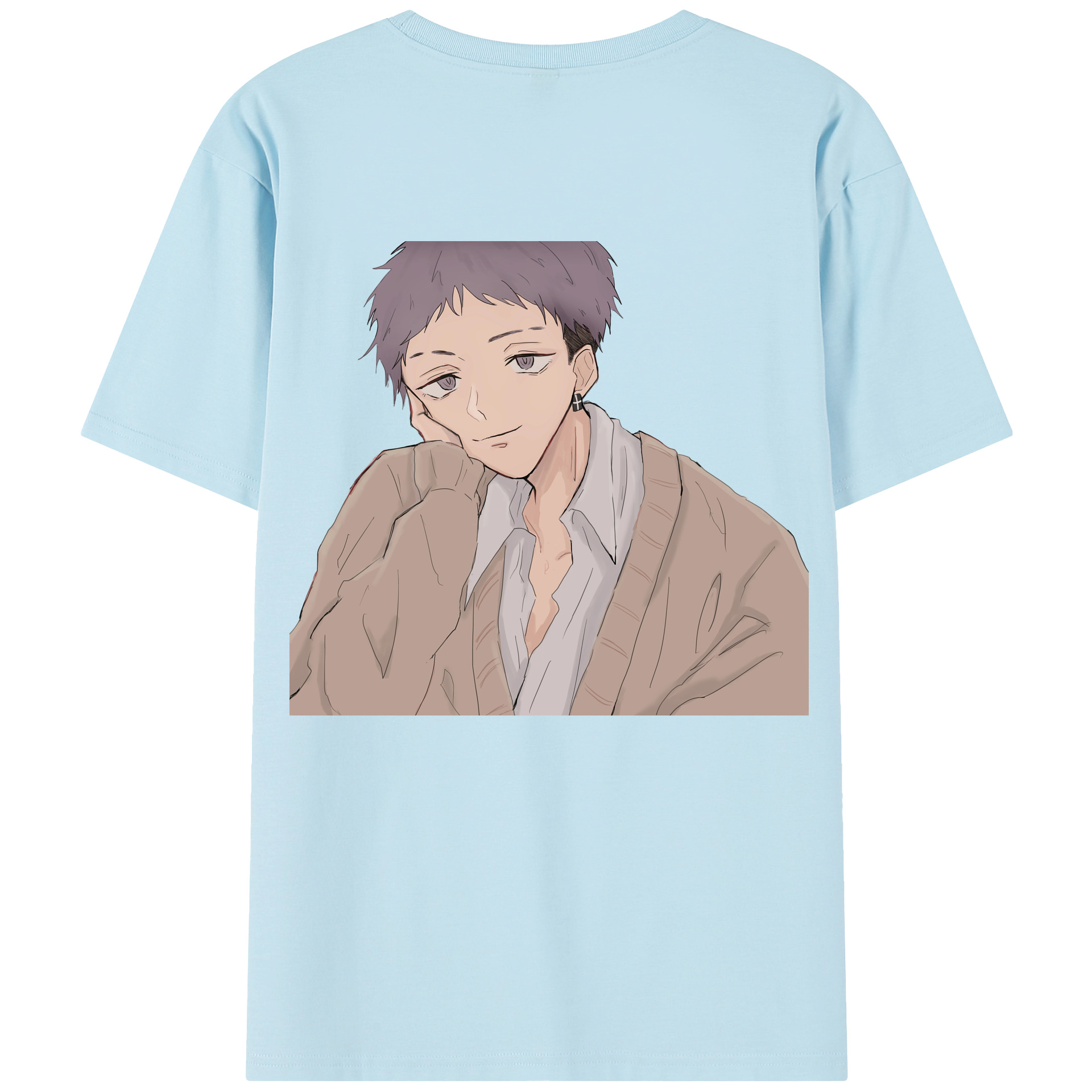 （画像用） 東京リベンジャーズ Tokyo Revengers 綿100％半袖Tシャツ（背面プリント）